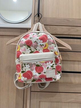 Pink Floral Disney Minnie Mouse Mini Backpack